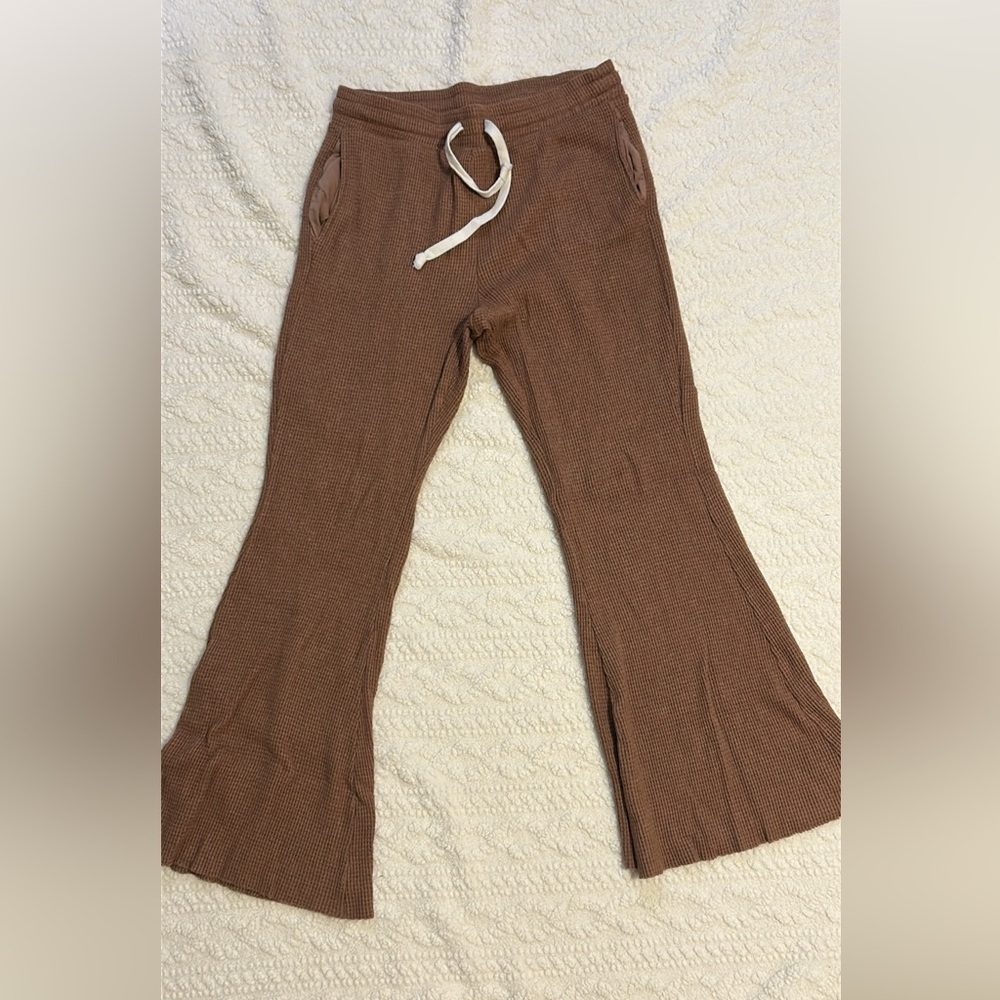 American Eagle Outfitters Brown Flare Pants